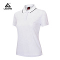 Benutzerdefinierte Logo Druck Sublimation Unisex Sport Polo T-Shirt